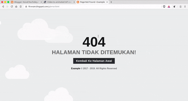 How to Create a Cool 404 Error Page in Blogger How to Create a Cool 404 Error Page in Blogger