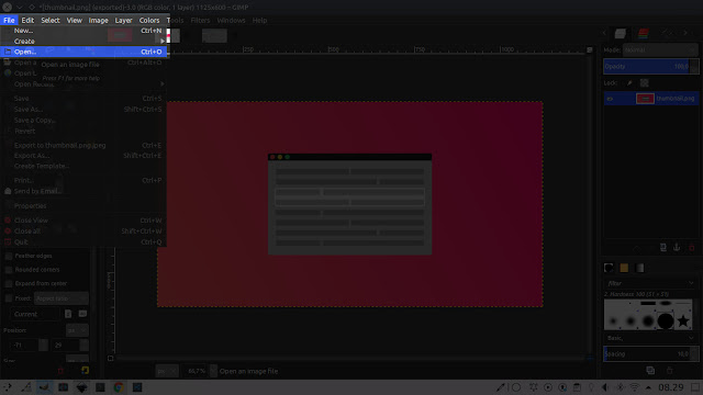 How to Highlight Screenshot Images With GIMP How to Highlight Screenshot Images With GIMP
