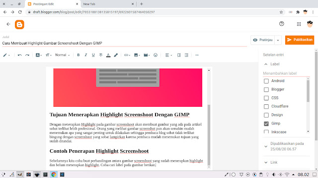 How to Highlight Screenshot Images With GIMP How to Highlight Screenshot Images With GIMP