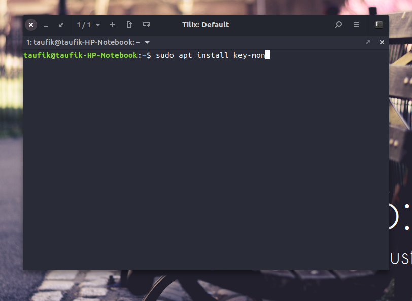 How to Display Keyboard Input on Linux - KeyMon How to Display Keyboard Input on Linux - KeyMon